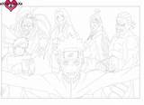 Kage Nes44nes Lineart Naruto sketch template