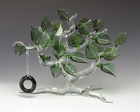 Summertime Tree By Bandhu Scott Dunham Art Glass Sculpture Artful Home