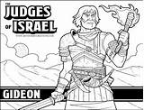 Coloring Bible Pages Gideon Israel Judges Kids Sunday School Crafts Jueces Heroes Judge Sellfy Activities Para Lessons Devotions Homeschool Pdf sketch template
