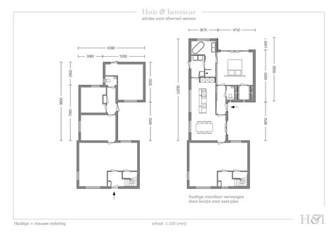 bouwtekeningadvies en verbouwingsontwerp huis interieur