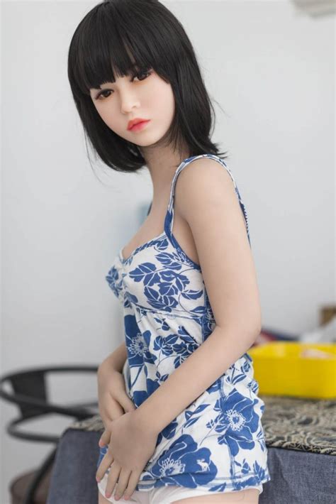 145cm small breast realistic tpe sex doll asian chinese