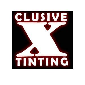 xclusive tint logo drink sleeves tints  calm artwork logo