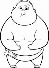 Baby Fat Big Coloring Pages Printable Boss Kids Categories Cartoon sketch template