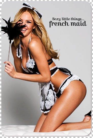 candice swanepoel sexy lil things french maid be