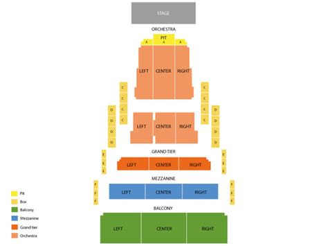 Civic Center Music Hall Seating Chart And Events In Oklahoma