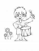 Boy Little Blue Coloring Pages Getcolorings sketch template