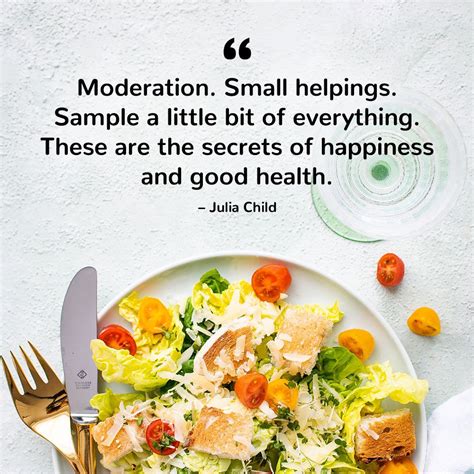 moderation small helpings sample a little bit of everything health