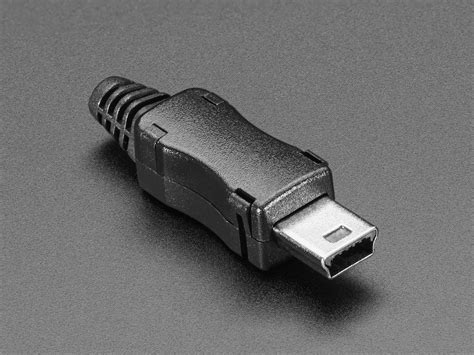 usb diy connector shell type mini  plug id   adafruit