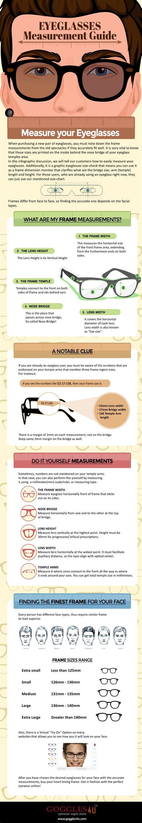 eyeglasses measurement guide
