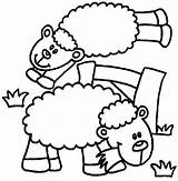 Sheep Coloring Pages Kids Minecraft Eid Drawing Animal Drawings Cartoon Cliparts Clipart Childrens Animated Sheeps Library Printable Getcolorings Color Coloringpages1001 sketch template