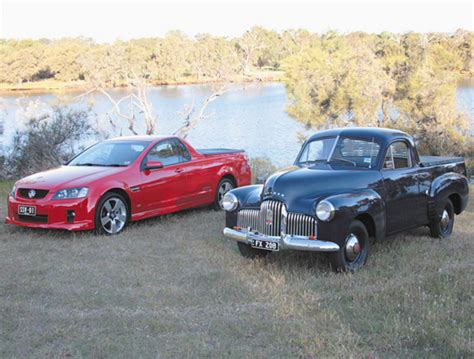 holden utes  meets  future  cars