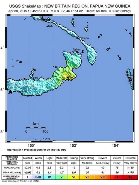 Papua New Guinea Hit By Second Earthquake The Independent