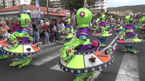 carnaval internacional de los cristianos arona  youtube
