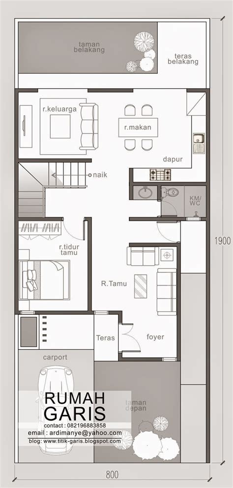 story narrow lot house plan pinoy eplans