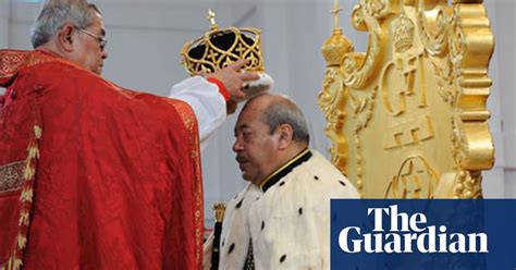 King George Tupou V Of Tonga Obituary Tonga The Guardian