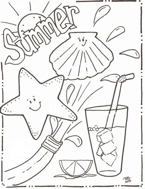 summer coloring pages summer coloring sheets