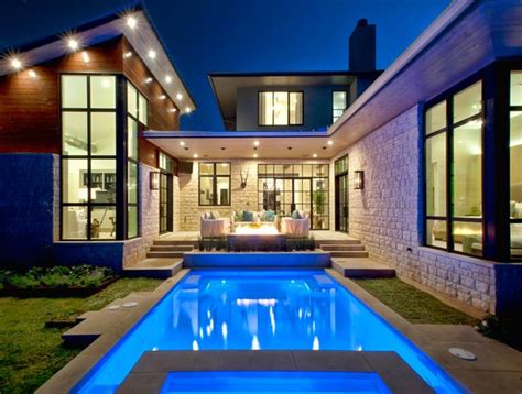 lovely swimming pool house designs home design lover