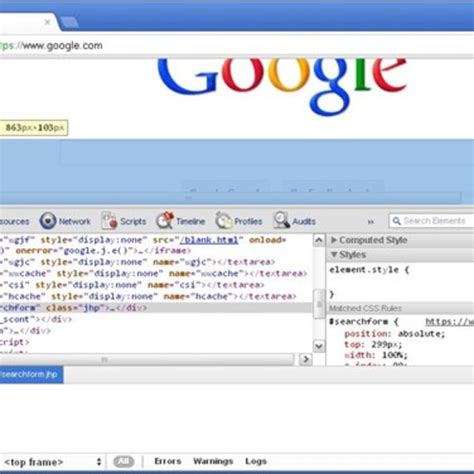 google chrome developer tools  mac