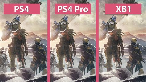 Destiny 2 Ps4 Vs Ps4 Pro Vs Xbox One Graphics
