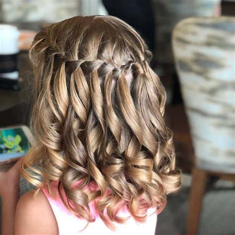 extremely lovable and cute flower girl hairstyles for