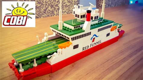 Ferries Red Funnel Red Jet Cobi Construction Model Collectables