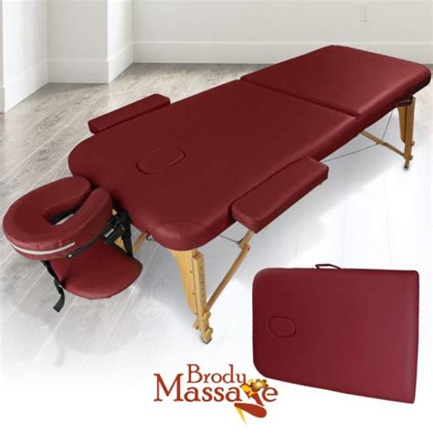 black stationary massage table with incline brody massage