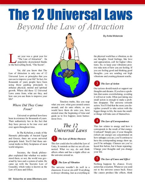 universal laws   law  attraction  anita mckenzie  ast year   great year