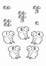 Coloring Squirrel Math Pages Squirrels Fun Preschool Activities Worksheets Print Parentune Printable Child Choose Board Books sketch template