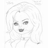 Chucky Tiffany Xcolorings sketch template