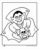 Coloring Halloween Dracula Pages Gif Printables Kids sketch template