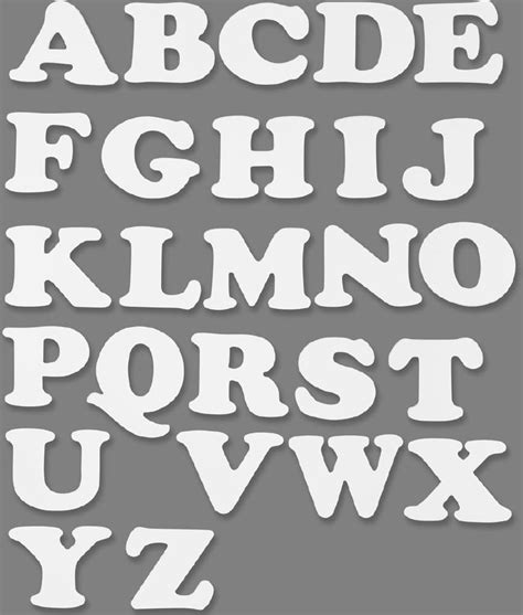 alphabet letter cut outs evans educational