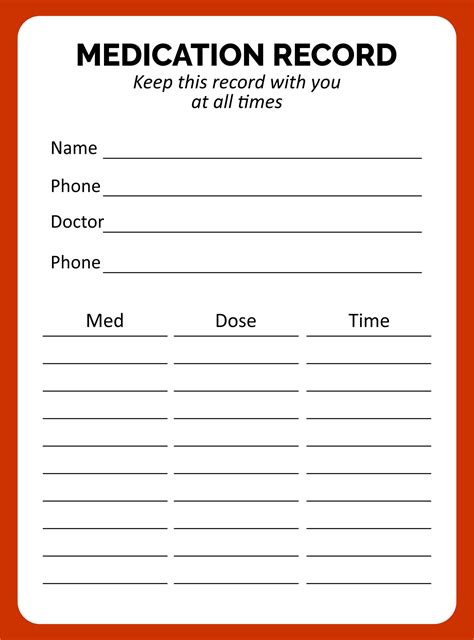 10 best printable medication list card pdf for free at printablee