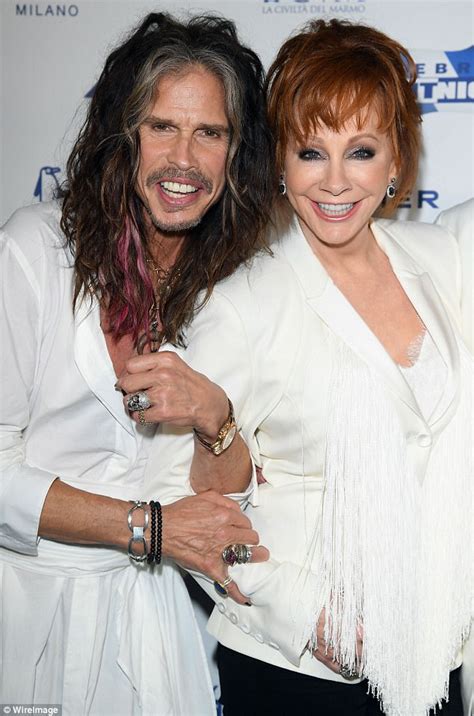 steven tyler wears dress to charity event with girlfriend daily mail online