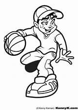 Baloncesto Basket sketch template