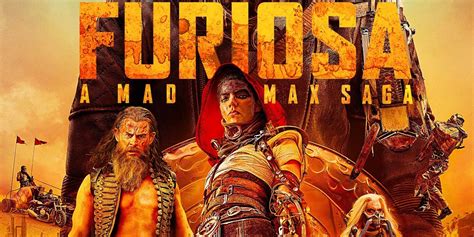 furiosa  mad max saga releases epic  poster chris hemsworth