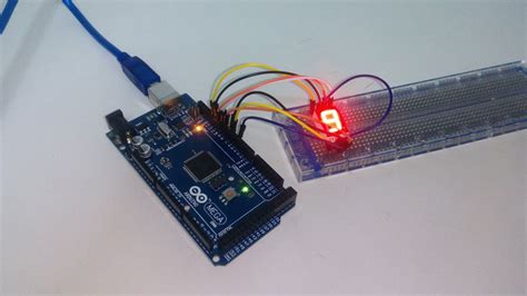 digit  segment display arduino tutorial miniarduino
