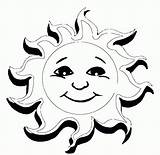Coloring Sun Clipart Pages Library Stampare Ritagliare Sole Da sketch template
