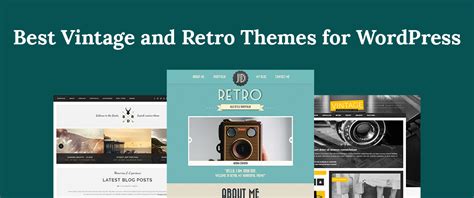 premium vintage  retro themes  wordpress