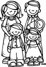 Family Clipart Coloring Lds Webstockreview Melonheadz Illustrating sketch template