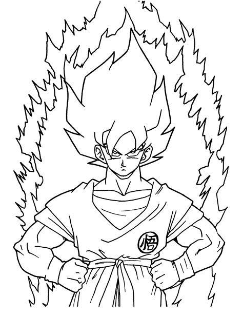 dragon ball  coloring pages  color  coloring home