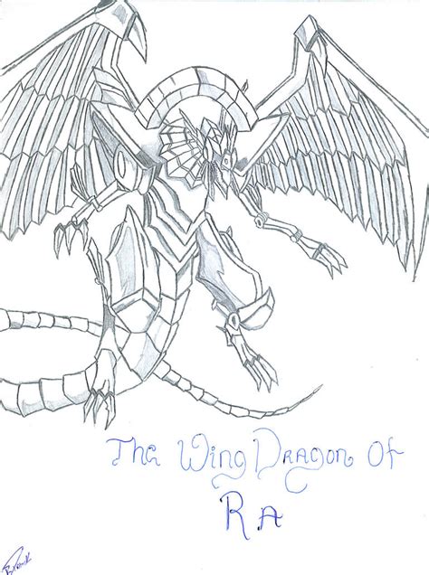 wing dragon  ra drawing  master  deviantart