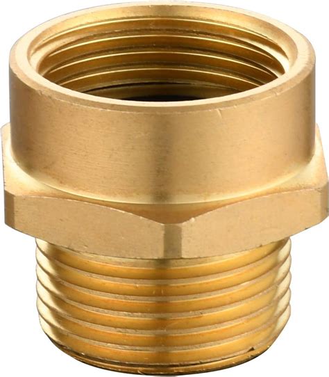 tecmolog brass pipe fittings connector   female thread metric bsp