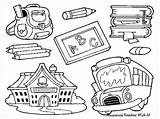 Sekolah Mewarnai Perlengkapan Spongebob Alat Tulis Koleksi Buku sketch template