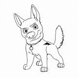 Kleurplaat Hond Kleurplaten sketch template