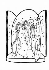 Trouwen Dagen Marier Heiraten Ausmalbilder Coloriages Malvorlagen Animaatjes Malvorlagen1001 sketch template