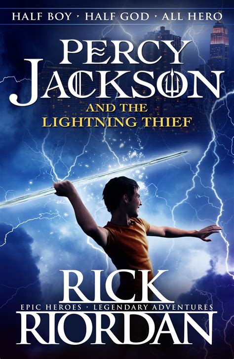 percy jackson   lightning thief book   rick riordan