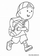 Caillou Ruca Ausmalbilder Coloriage Pintar Malvorlagen Coloriez Pobarvanke Brincando Boyama Pegar Sayfalari Coloriages Ausdrucken Palla Resimleri Serisi Disegno Colorare Choisis sketch template