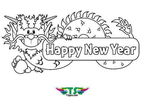 chinese  year coloring pages  kindergarten  year coloring