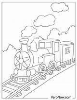 Trains sketch template