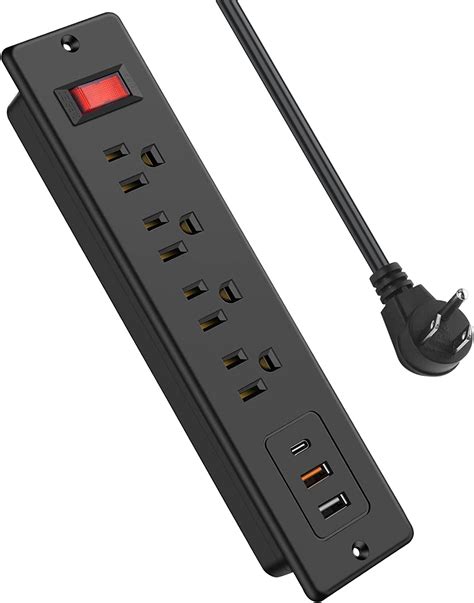buy recessed power strip   usb  portsconference recessed